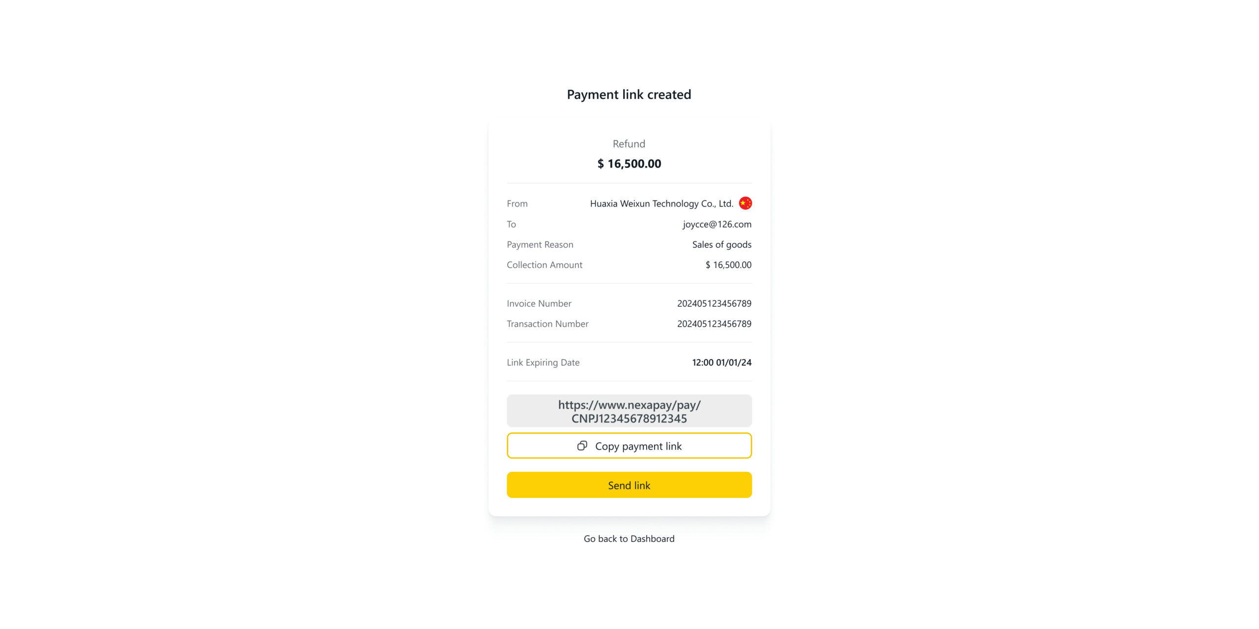Payment Link